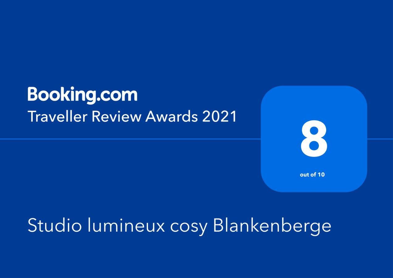 Studio Lumineux Cosy Blankenberge Appartamento Esterno foto